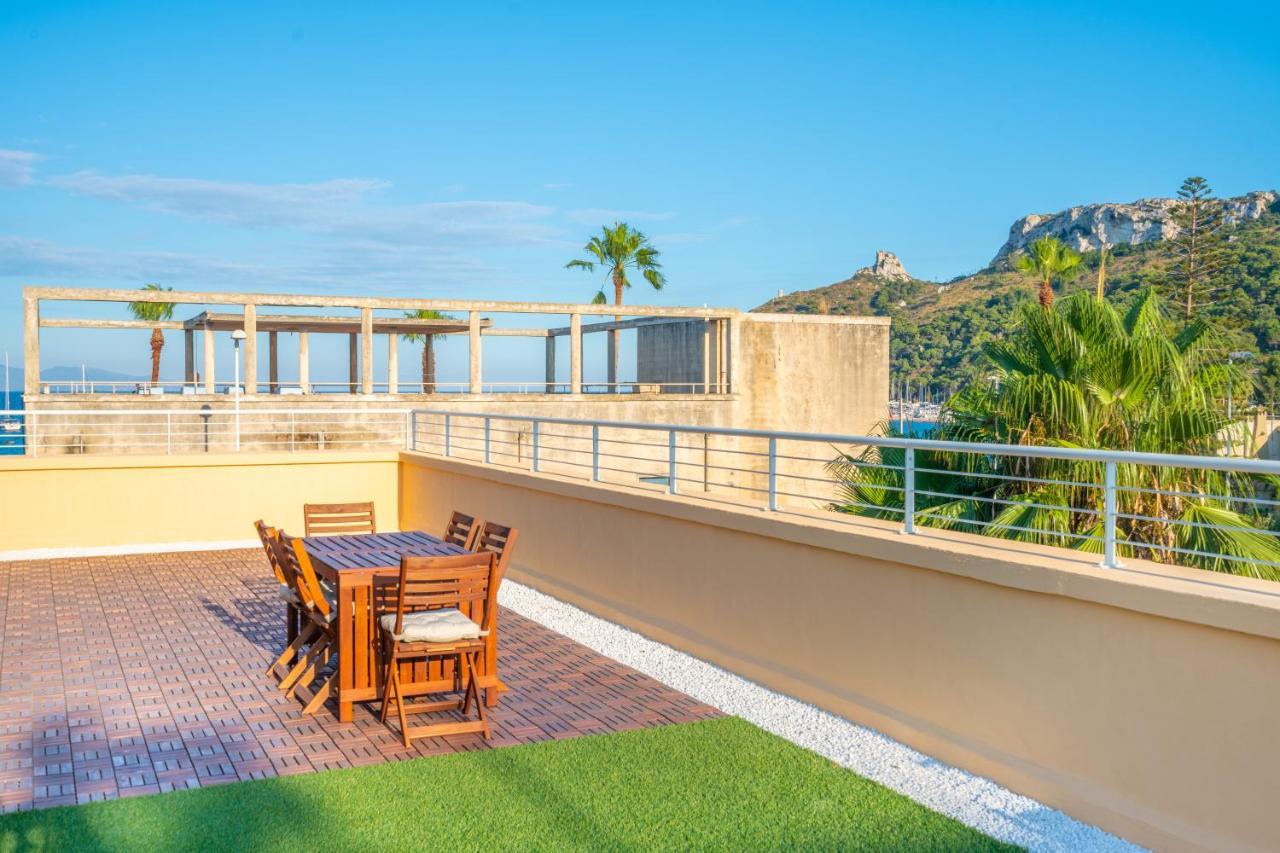 Terrazza Sella Del Diavolo - Vista Mare - Wifi Ac Cagliari Exterior foto
