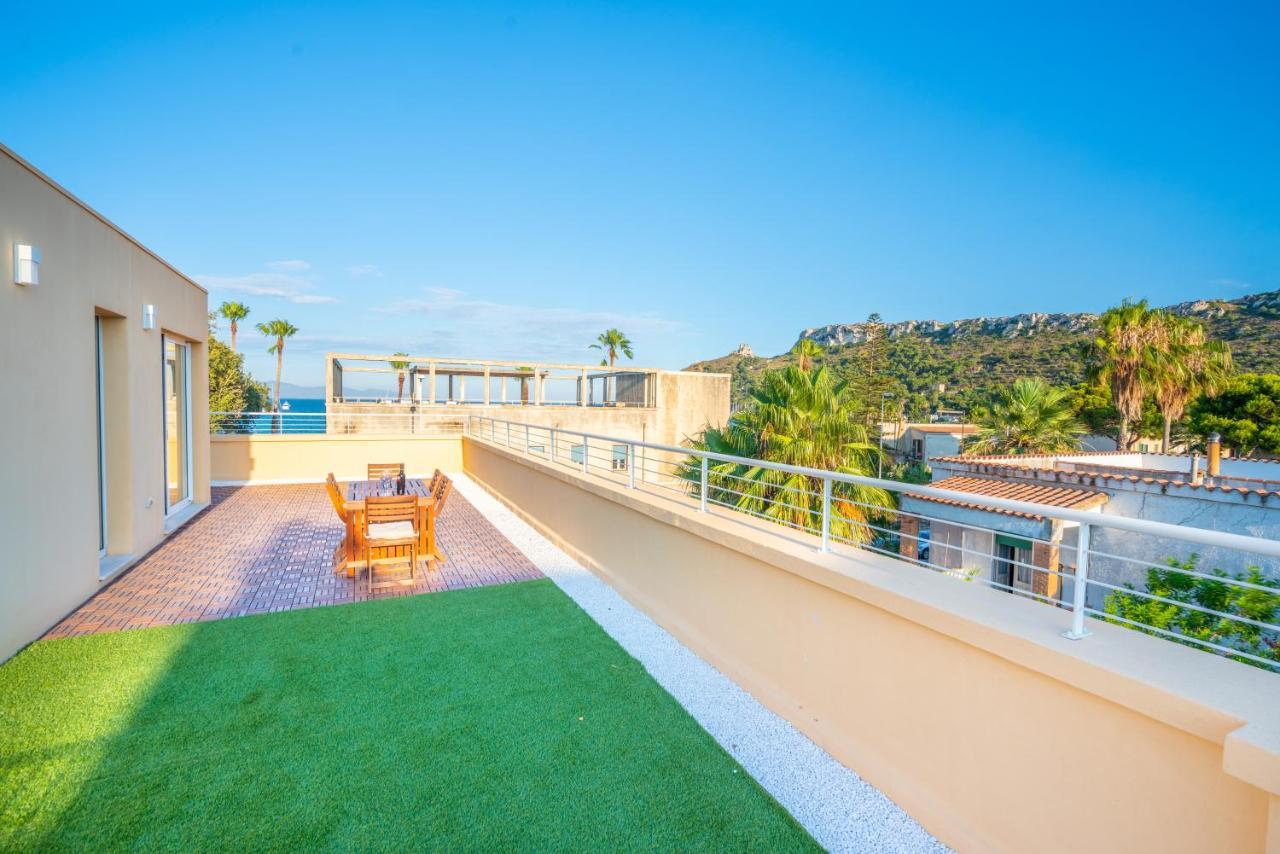 Terrazza Sella Del Diavolo - Vista Mare - Wifi Ac Cagliari Exterior foto